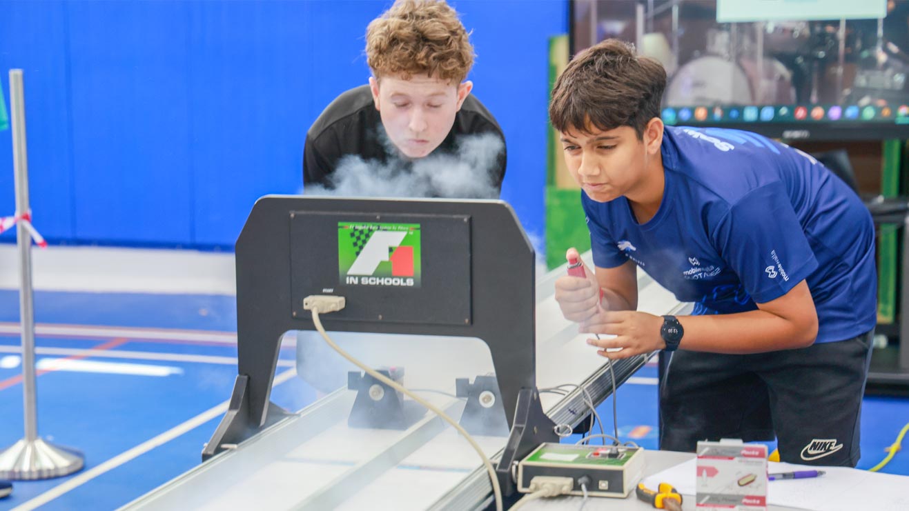 DCIS Hosts its first-ever F1 in schools race