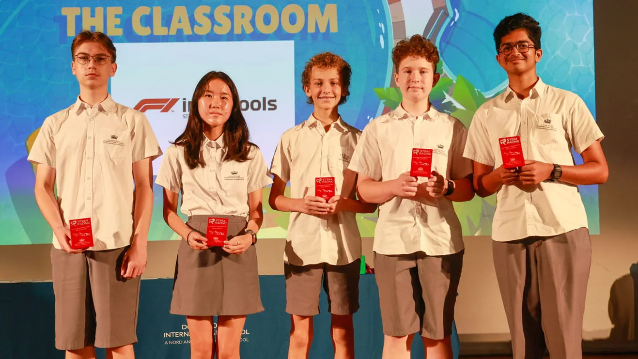 DCIS Hosts its first-ever F1 in schools race