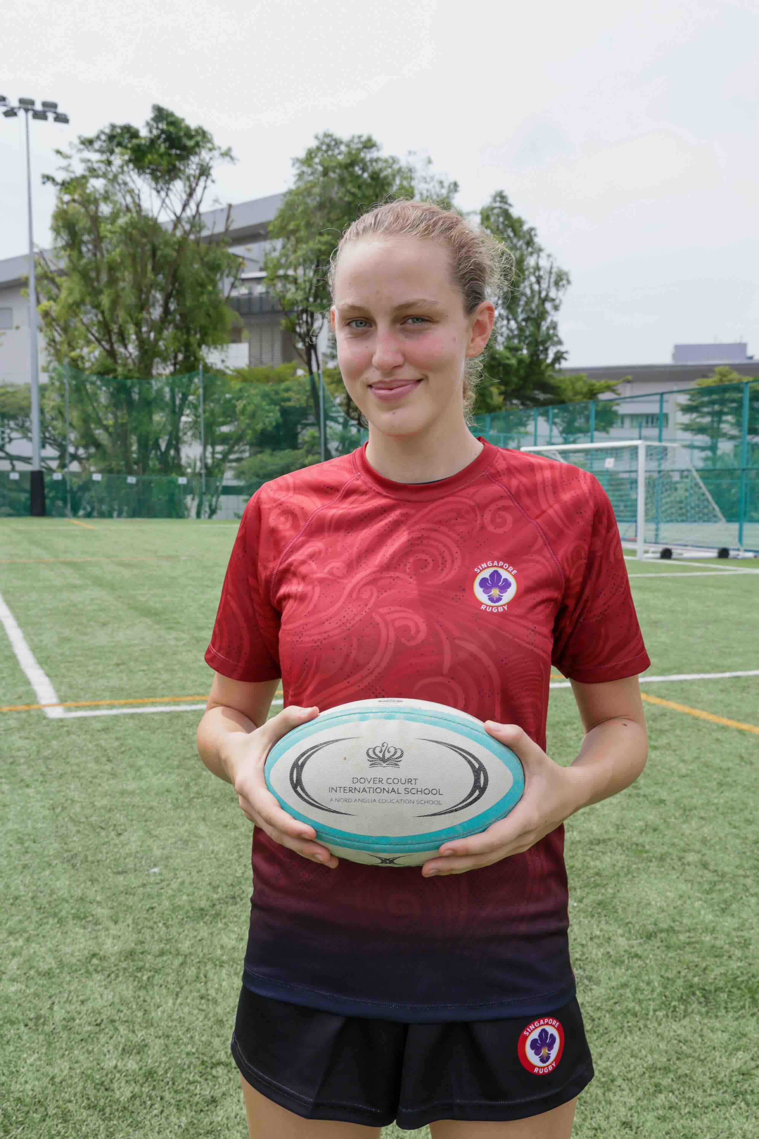 Dover Court Student Astrid joins Singapore Rugby Unions U18 Sevens Team - Carousel For News Detail - Doverian Astrid Rugby