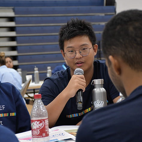 Dover Court students at the NAE-UNICEF Student Summit - Dover Court students at the NAE-UNICEF Student Summit