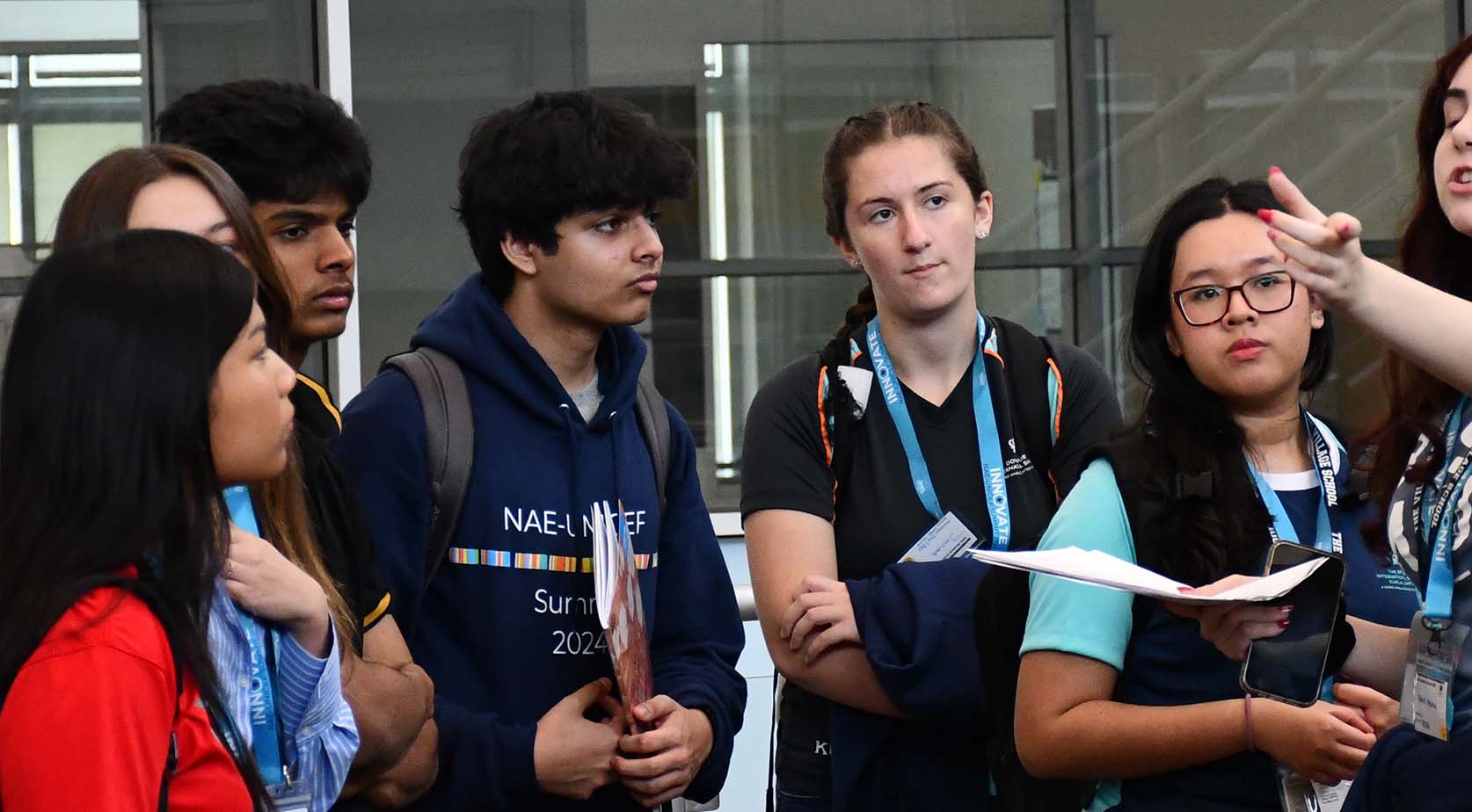 Dover Court students at the NAE-UNICEF Student Summit