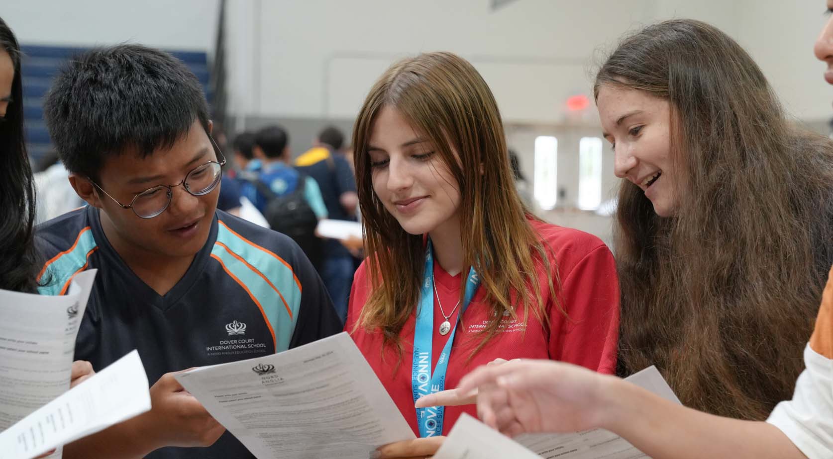 Dover Court students at the NAE-UNICEF Student Summit - Carousel For News Detail - Dover Court students at the NAE-UNICEF Student Summit