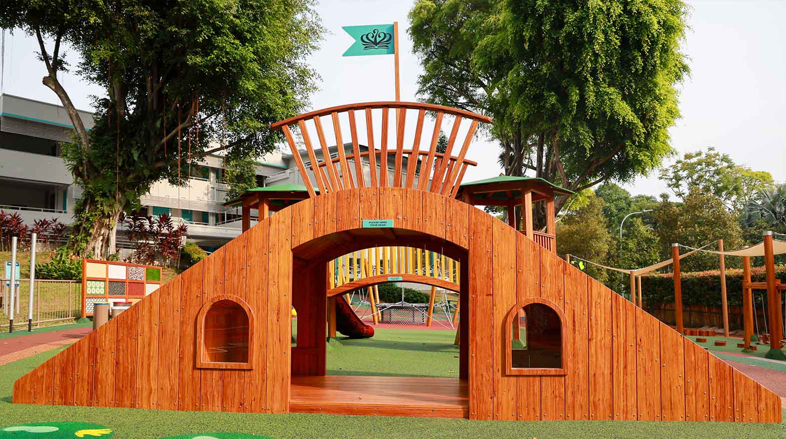 New NEST Discovery & Play Cove at Dover Court Singapore - Carousel For News Detail - playground