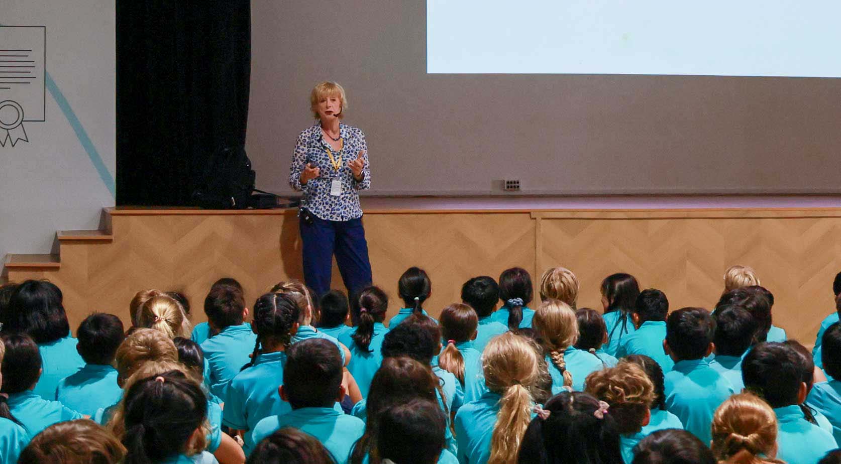 What Dover Court Students Learned from AI Expert Professor Rose Luckin - curiosity-critical-thinking-ai-rose-luckin