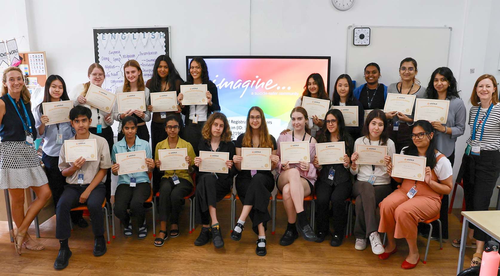 Saving Lives Through SafeTALK Training at Dover Court - Saving Lives Through SafeTALK Training at Dover Court