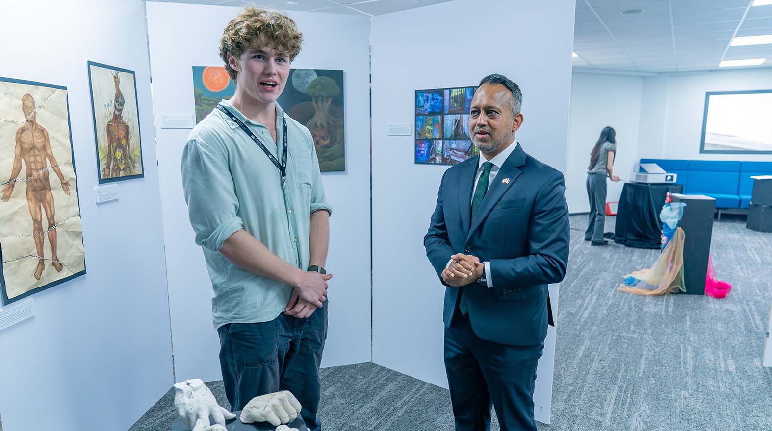 Dover Court Opens New Sixth Form Centre and Showcases IBDP Visual Arts Exhibition - Carousel For News Detail