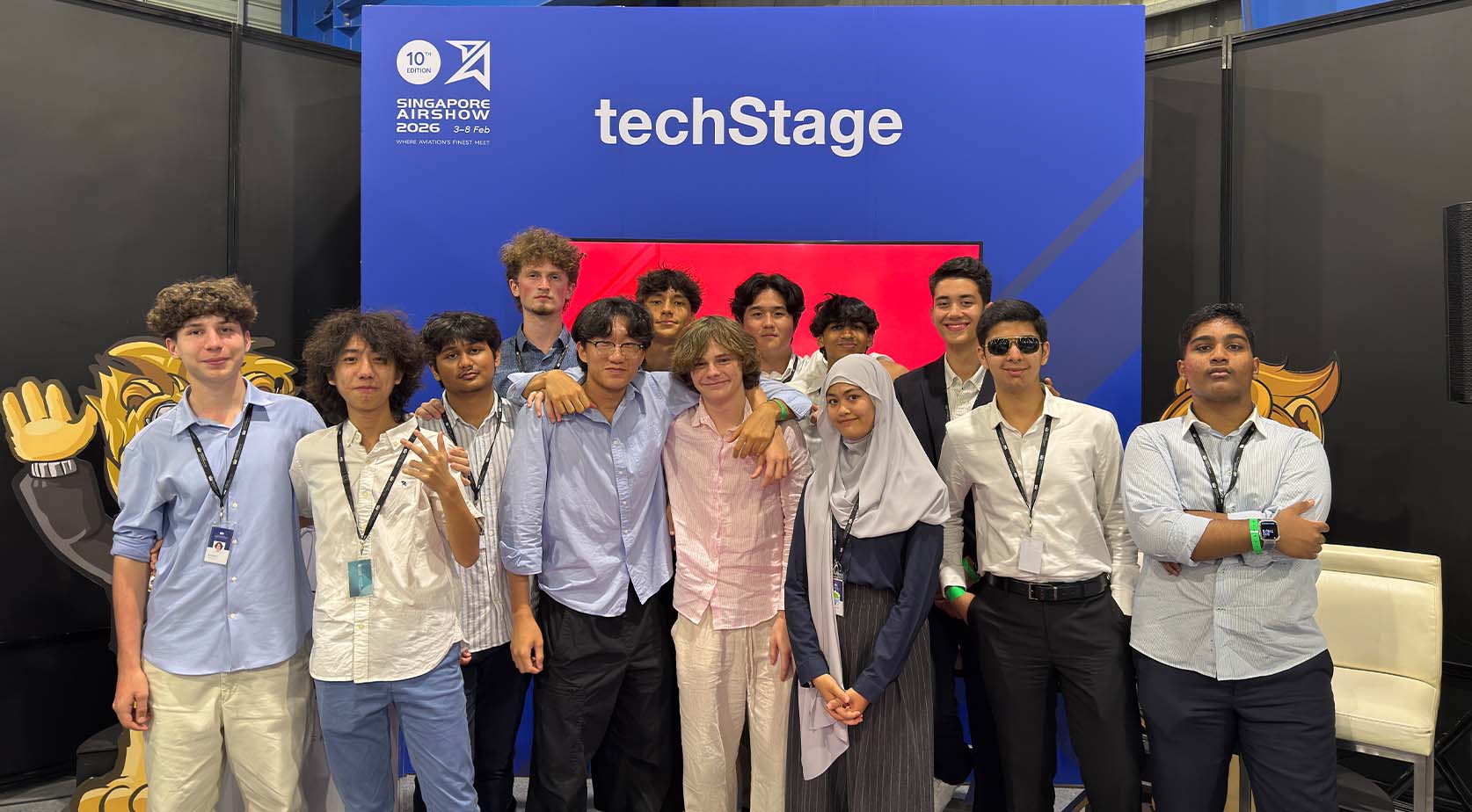 Dover Court Students Present Sustainable Aviation Solution at Singapore Airshow - Dover Court Students Present Sustainable Aviation Solution at Singapore Airshow