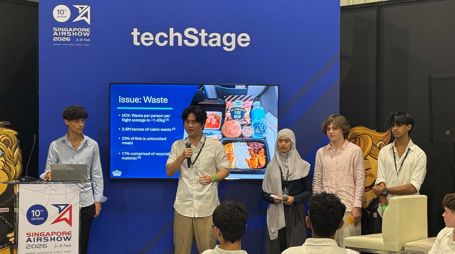Dover Court Students Present Sustainable Aviation Solution at Singapore Airshow - Dover Court Students Present Sustainable Aviation Solution at Singapore Airshow