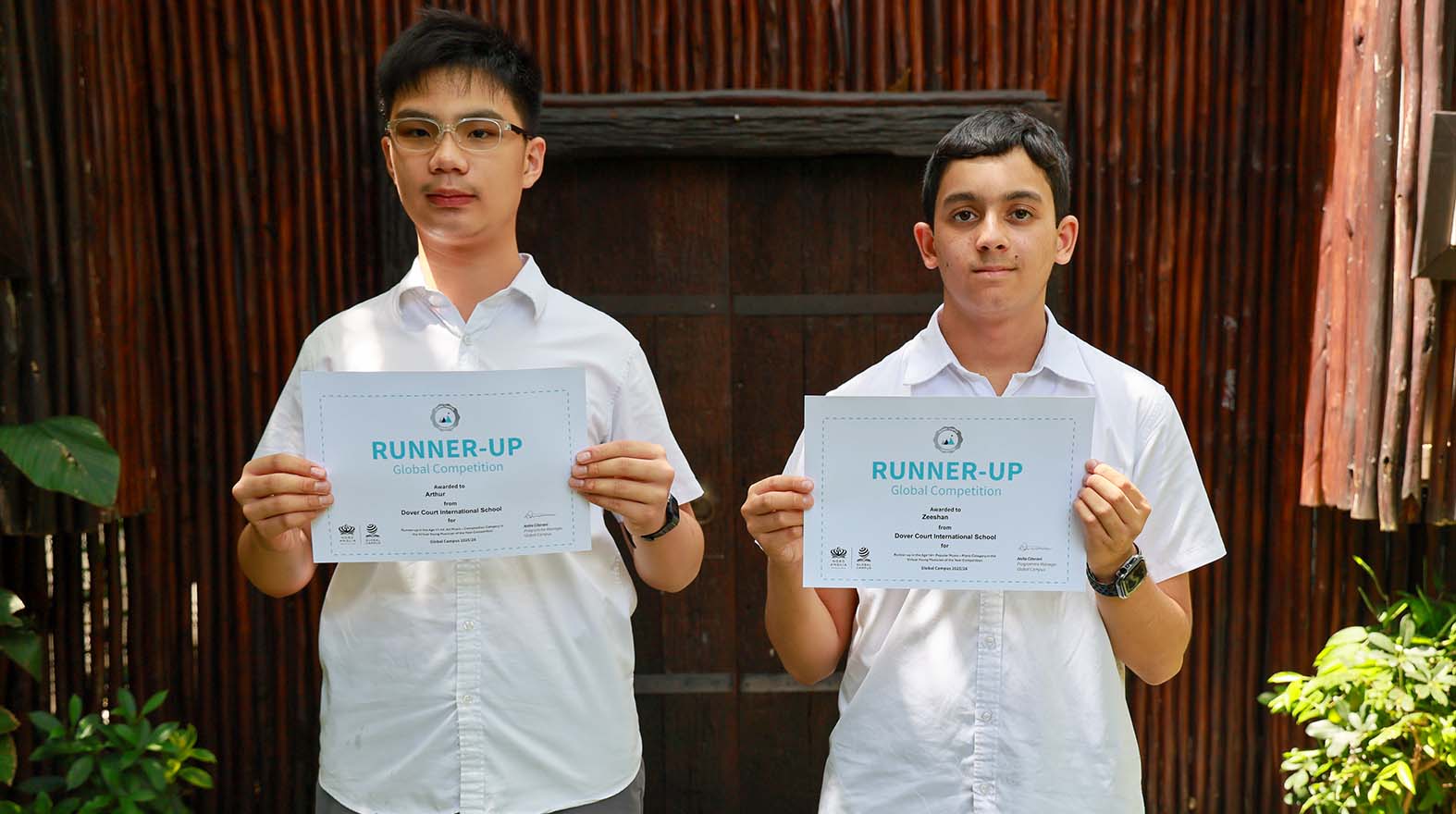 Dover Court Students Recognised in Global Music Competition - dover-court-students-global-music-competition