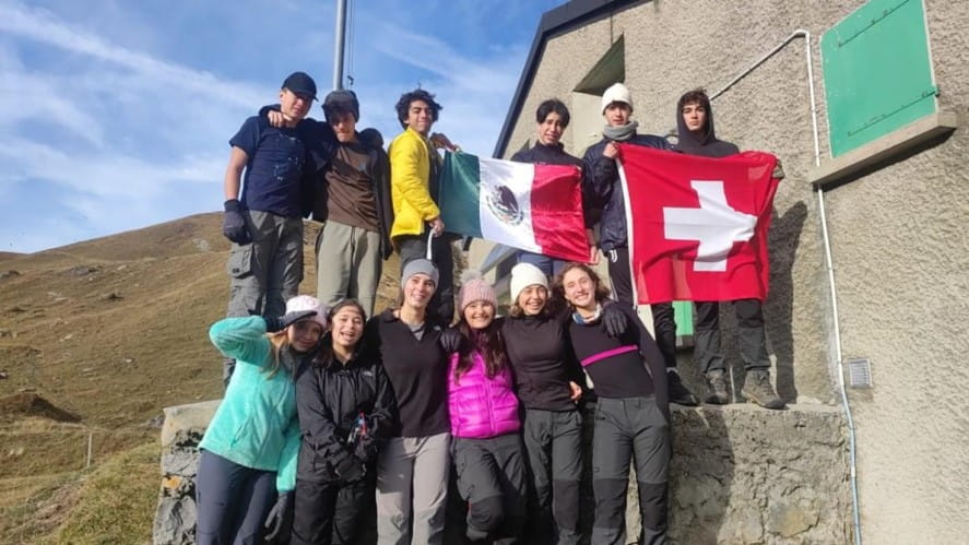 Eton Mexico students in Switzerland