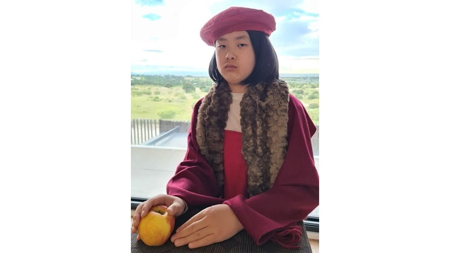 Young Man with an Apple