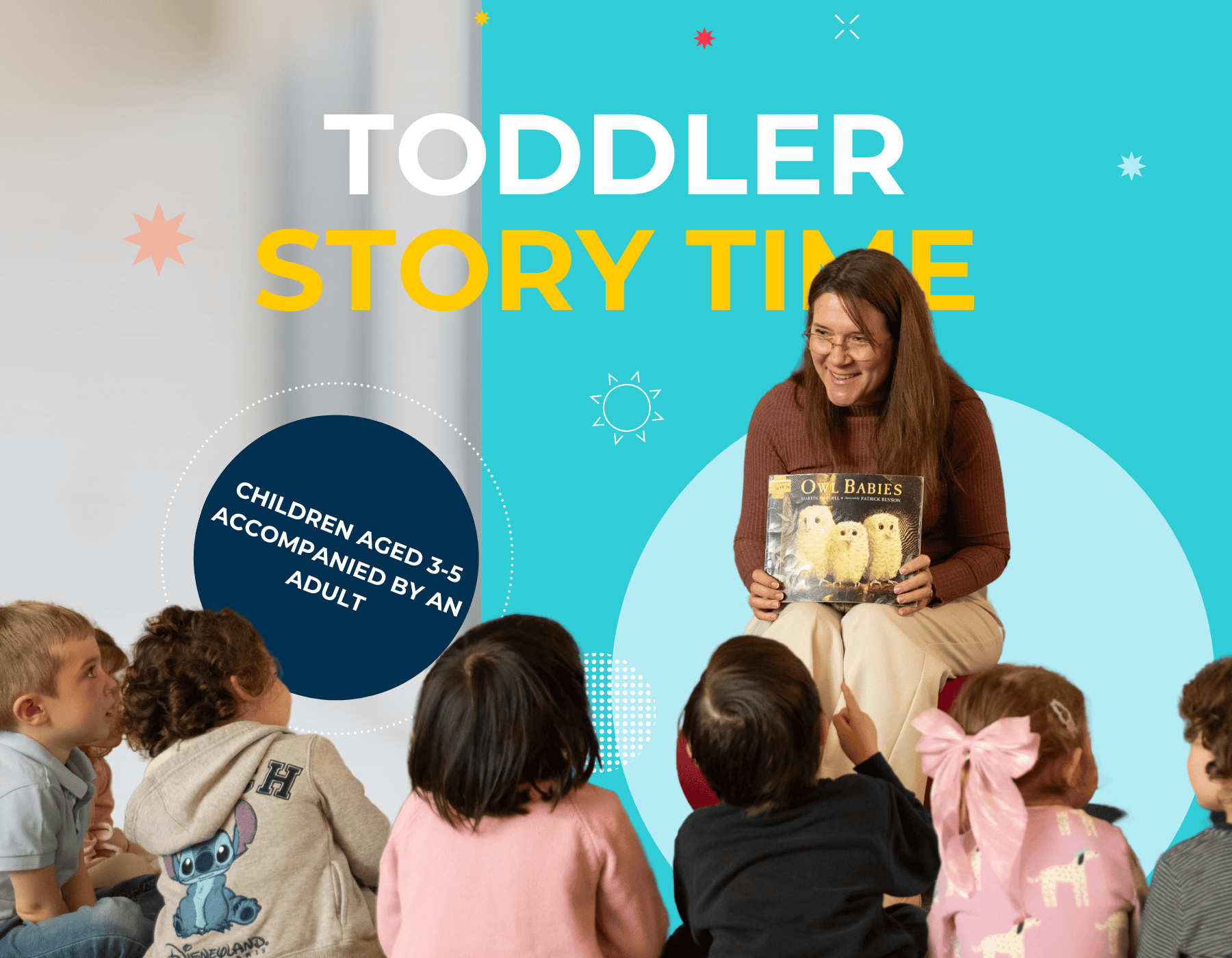 La Côte International School Aubonne story time for creche/daycare age children in Aubonne