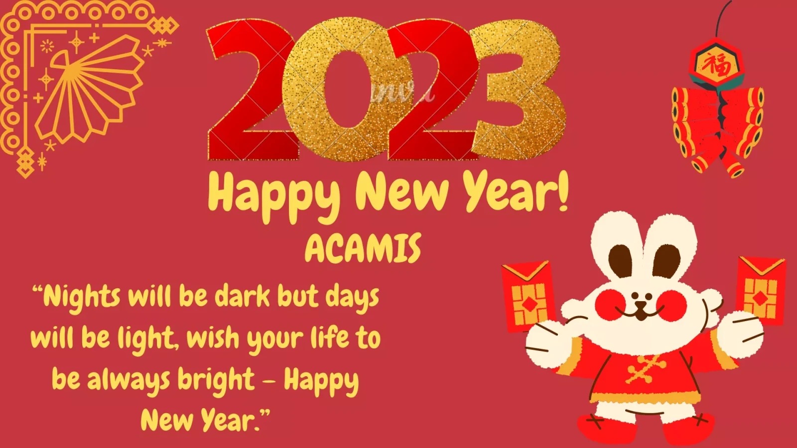 ACAMIS CNY card competition - ACAMIS CNY card competition