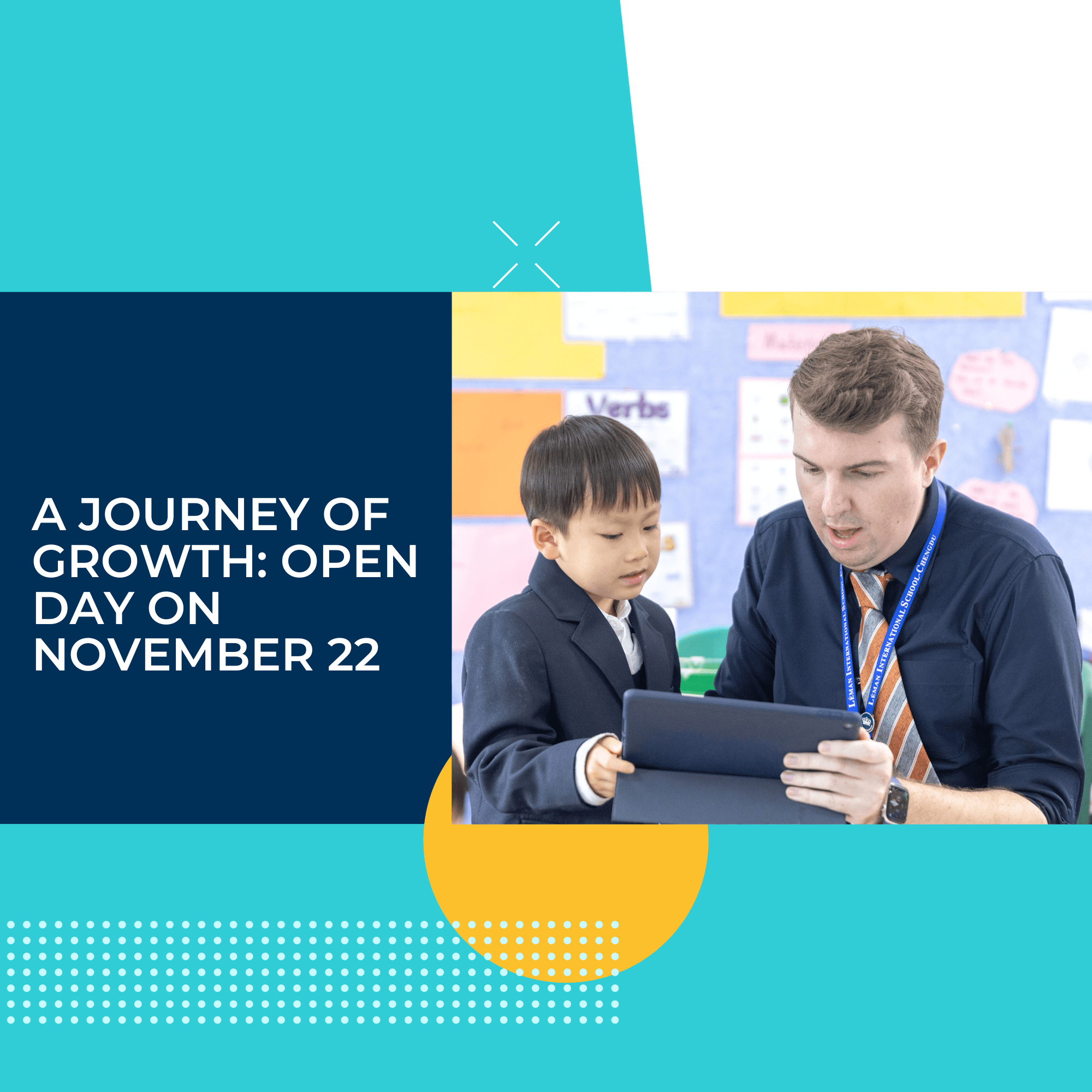 赴成长之约:11月22日开放日邀请 - A Journey of Growth Open Day on November 22