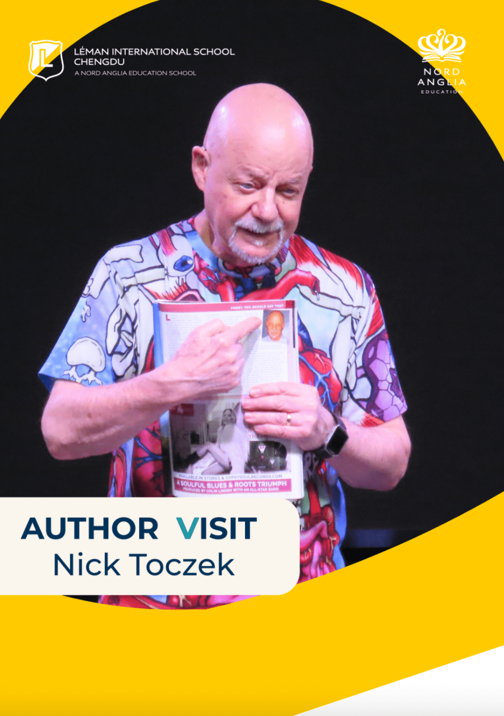 A Magical Memorable Day with Author Nick Toczek - A Magical Memorable Day with Author Nick Toczek