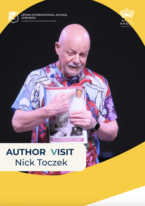 A Magical Memorable Day with Author Nick Toczek - A Magical Memorable Day with Author Nick Toczek