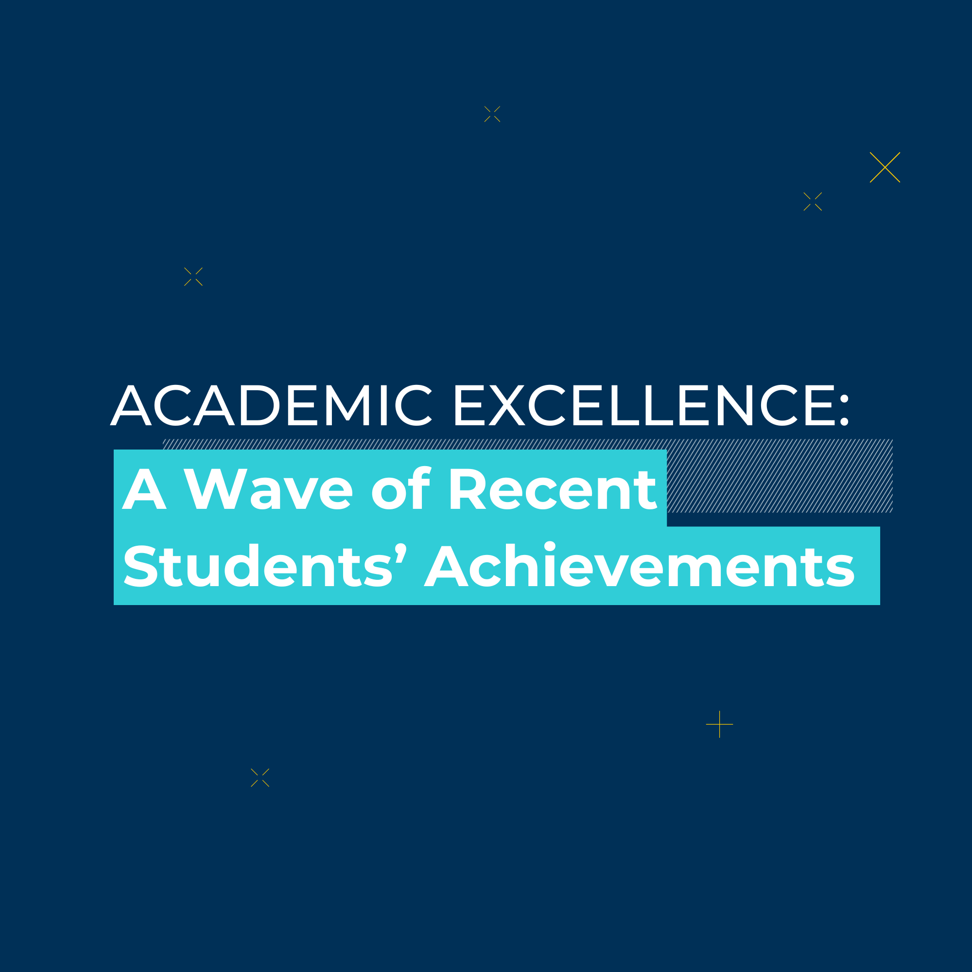 喜讯不断:学生再创佳绩 - A Wave of Recent Students Achievements