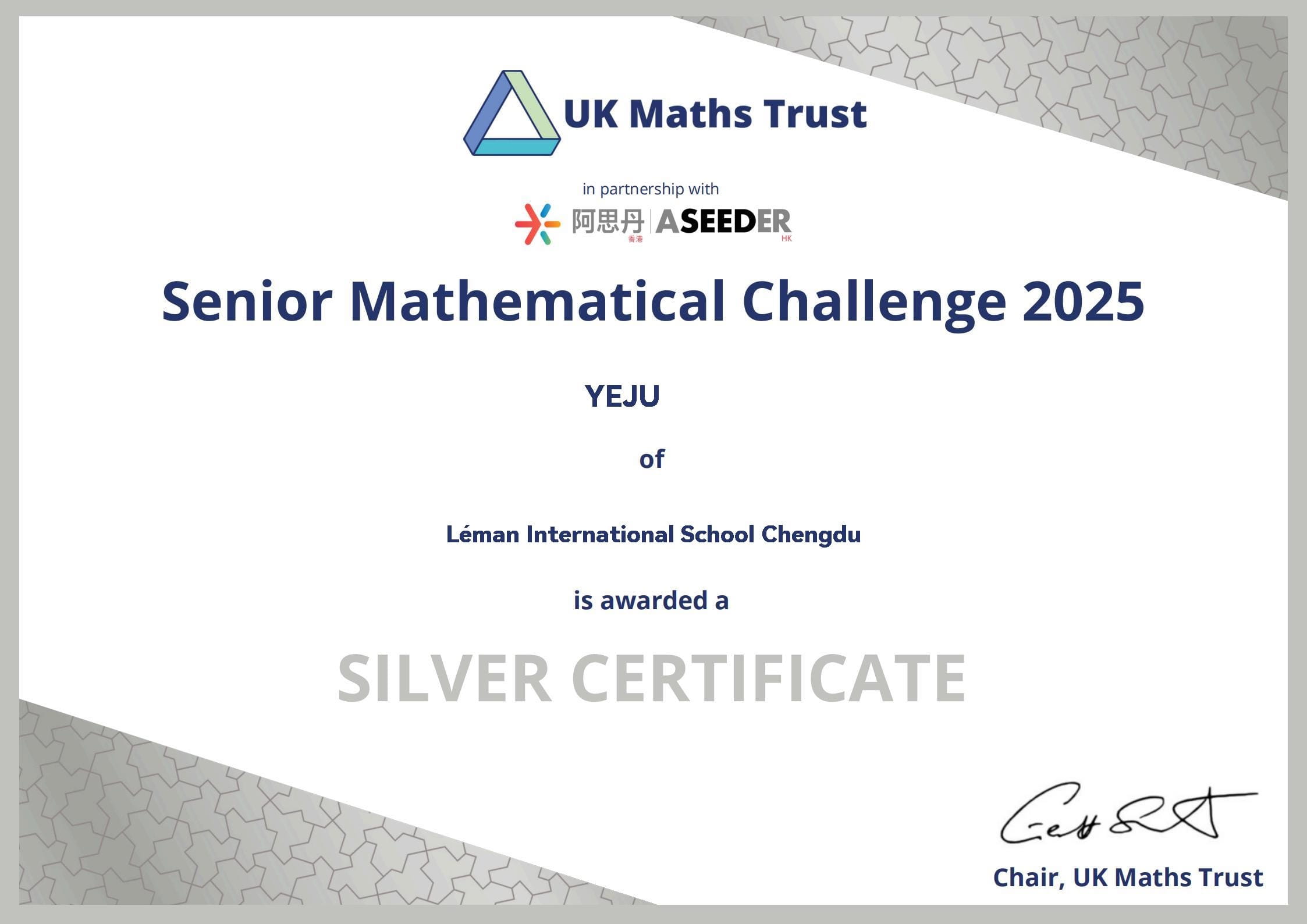 Leman Students Excel in 2025 SMC - Leman Students Excel in 2025 SMC