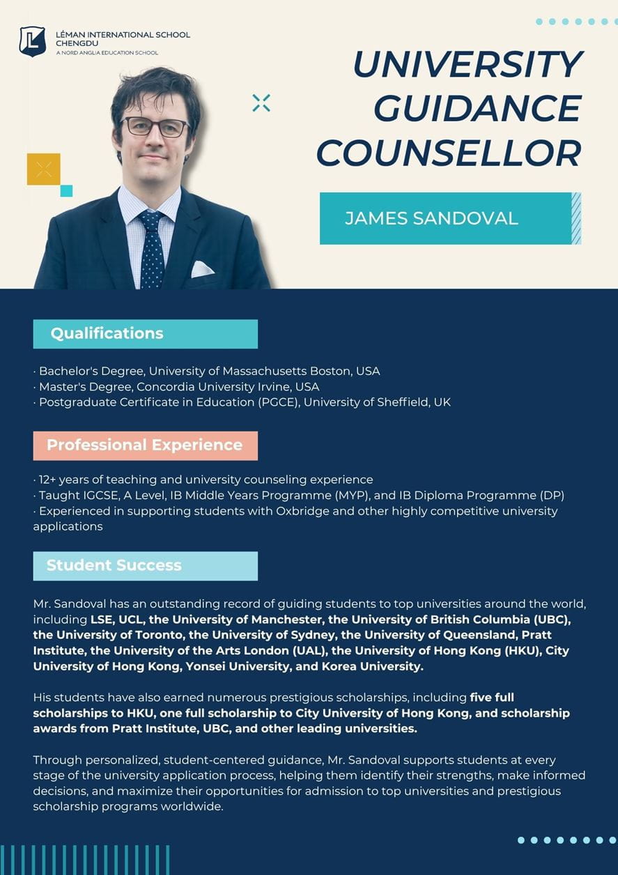 Preparing for University: Léman Pre-University Parent Workshop - Preparing for University