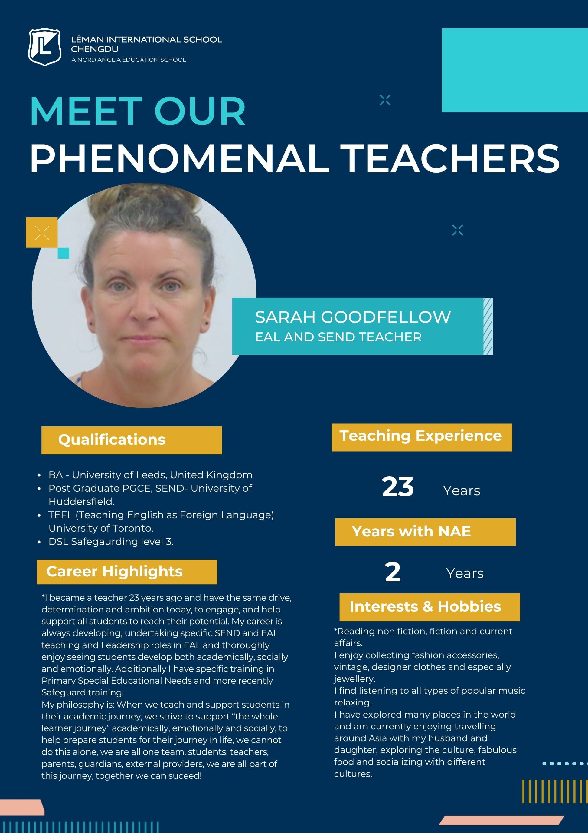 Celebrating Faculty Retention, Welcoming Premier New Educators   - Meet Our New Teachers