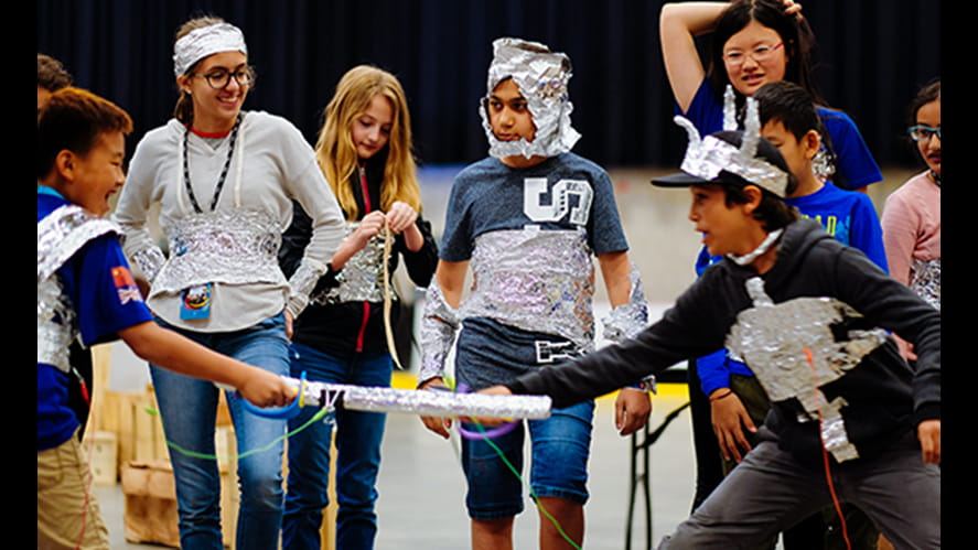 Astro boots inventor Professor Leia Stirling challenges students to create their own wearable technologies - astrobootsinventorprofessorleiastirlingchallengesstudentstocreatetheirownwearabletechnologies