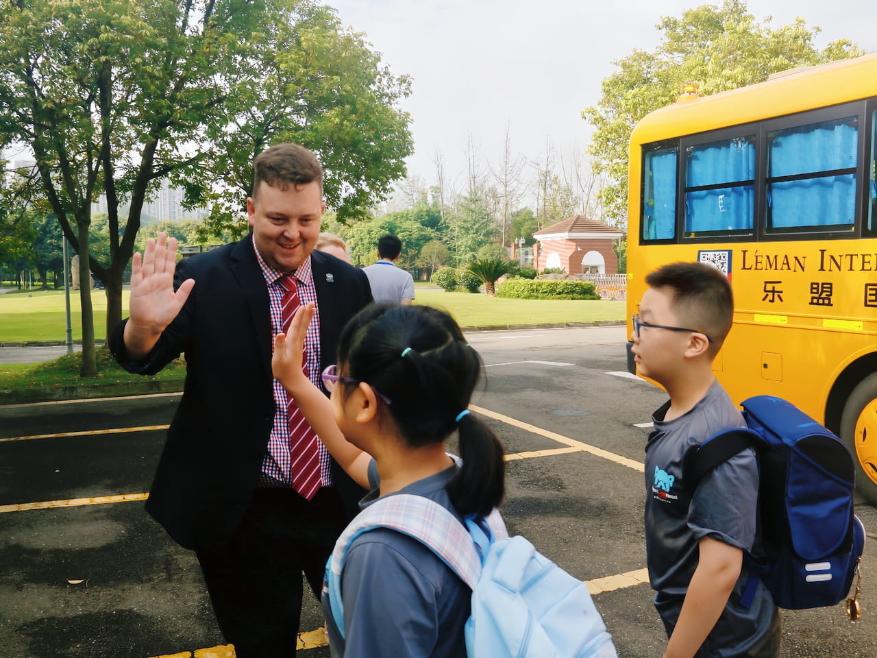 新学年第一天 - The first day of the new academic year