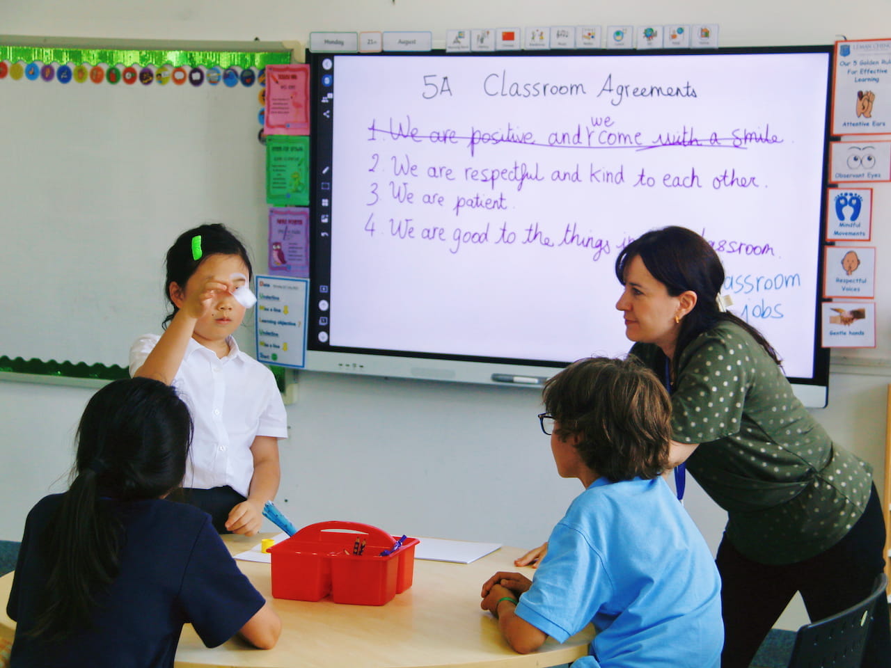 新学年第一天 - The first day of the new academic year