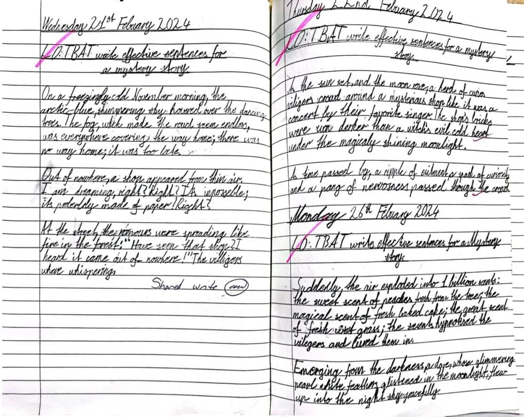 五年级神秘故事写作课堂 - Year 5 Mystery Story Writing Class