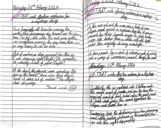 五年级神秘故事写作课堂 - Year 5 Mystery Story Writing Class