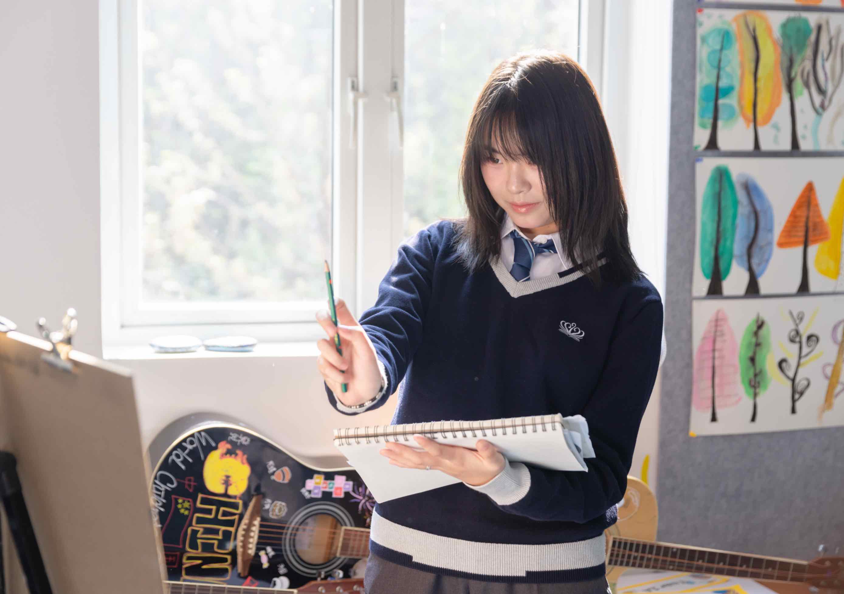 Private School, Chengdu | Léman International School Chengdu - Feature Cards Pattern