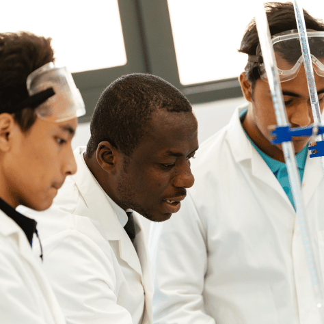 Teacher in Scince lab