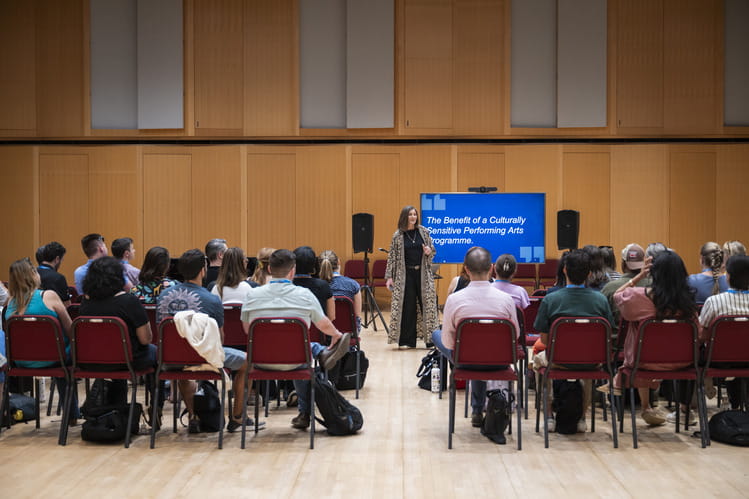 Ms. Laura Opperman reflects on Juilliard’s regional training in Prague, exploring creativity, collaboration, and “Success for All” through the performing arts.