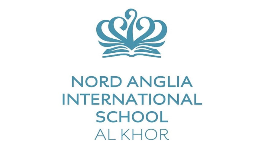 Nord Anglia School_Master Logo_Al Khor_vertical_Teal