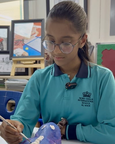 Nord Anglia International School Al Khor celebrates Sai Prithivirajan's selection for a prestigious MIT program after her innovative organ transplant research.