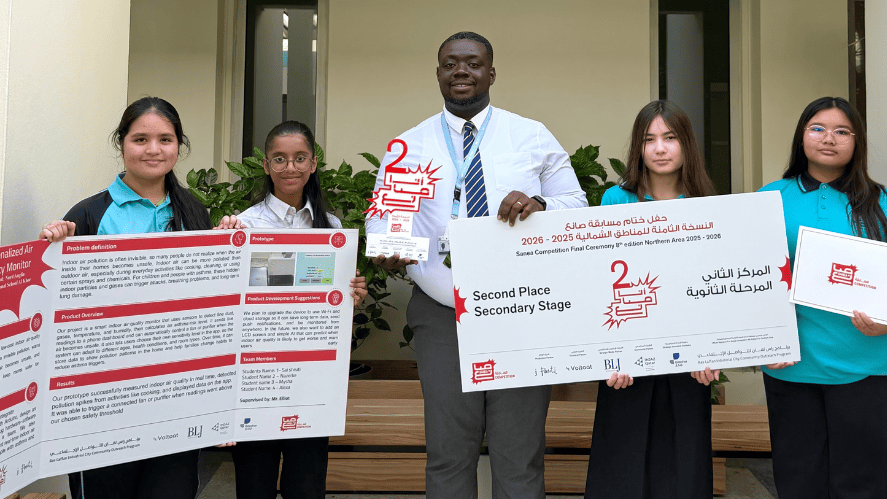 Two student groups won big in SANEA competition STEAM innovative competition from ministry