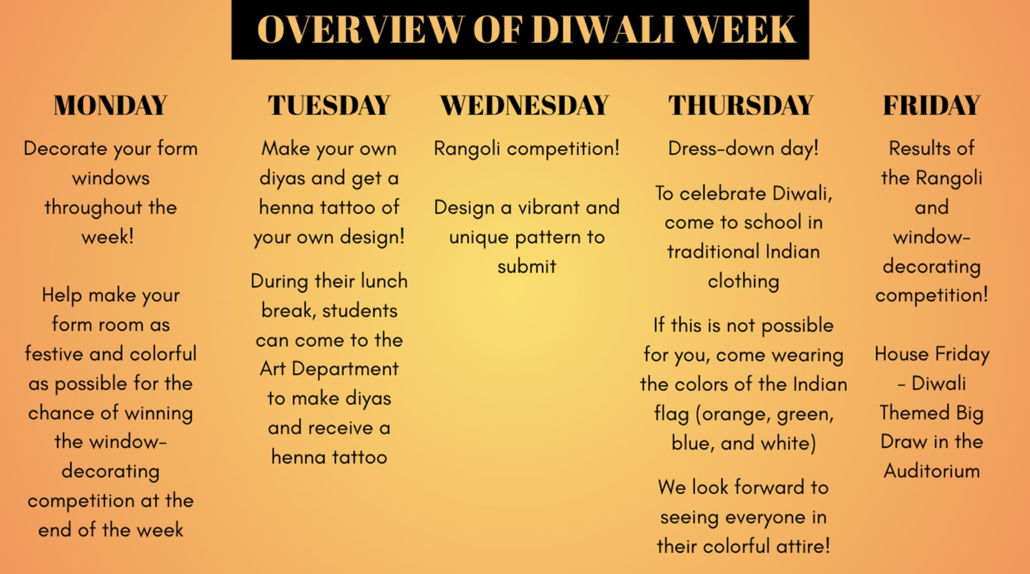 Secondary Campus Weekly Update - Secondary Campus Weekly Update 20 Oct 2025