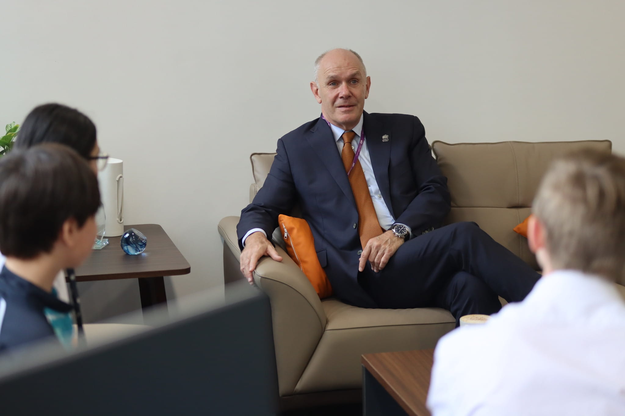 CEO and COO visit - Carousel For News Detail