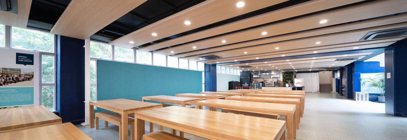 NAIS Hong Kong school canteen