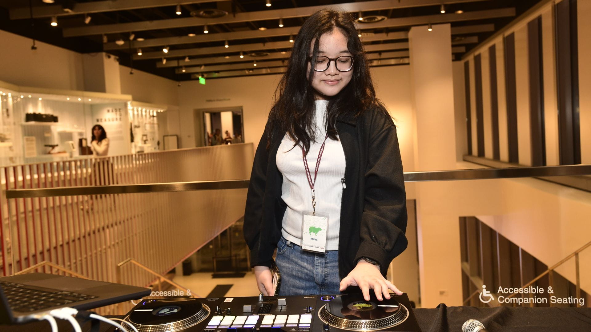 Maka Carpio standing outside MIT campus during the MIT Festival 2024