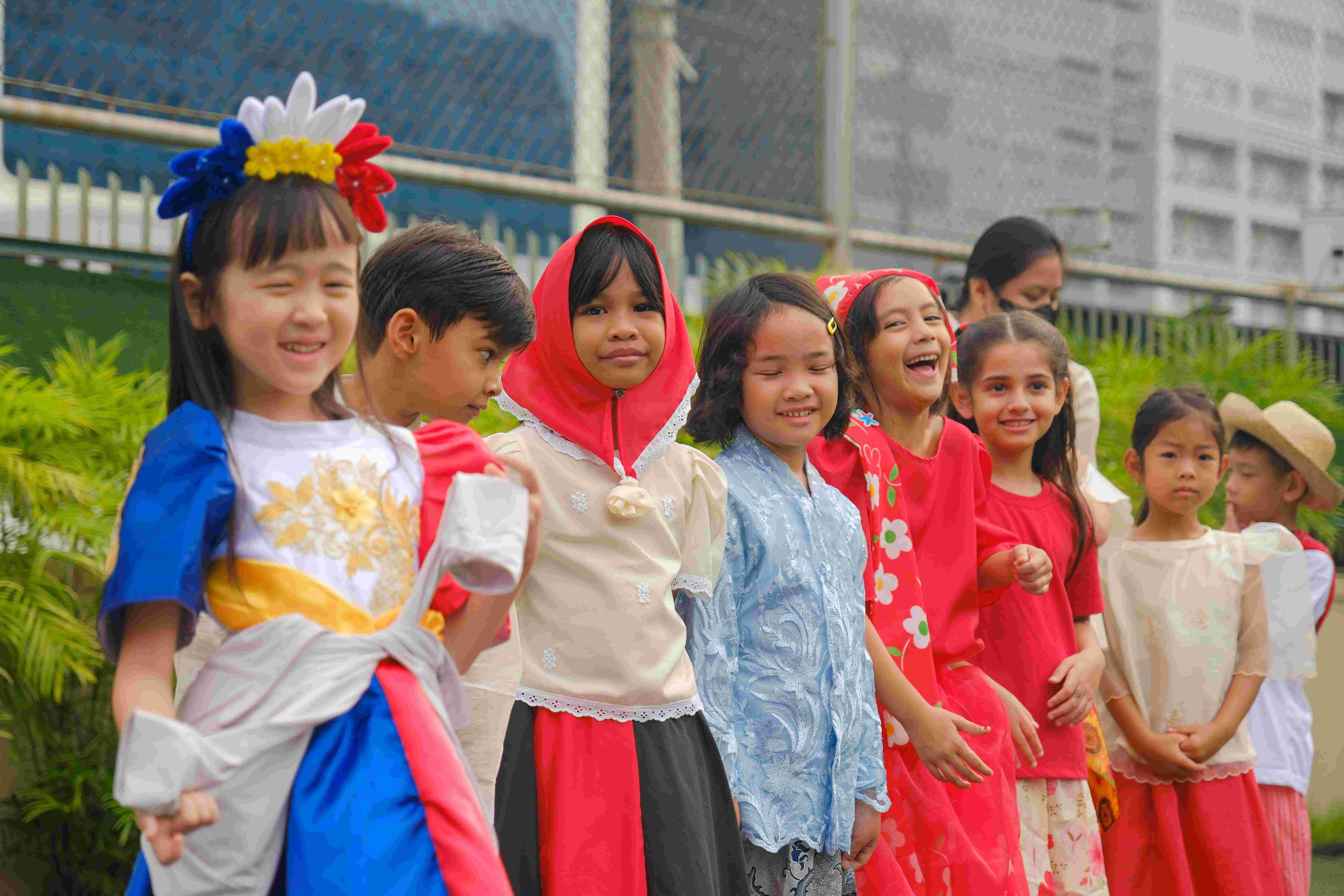 Students in Philippine Costume