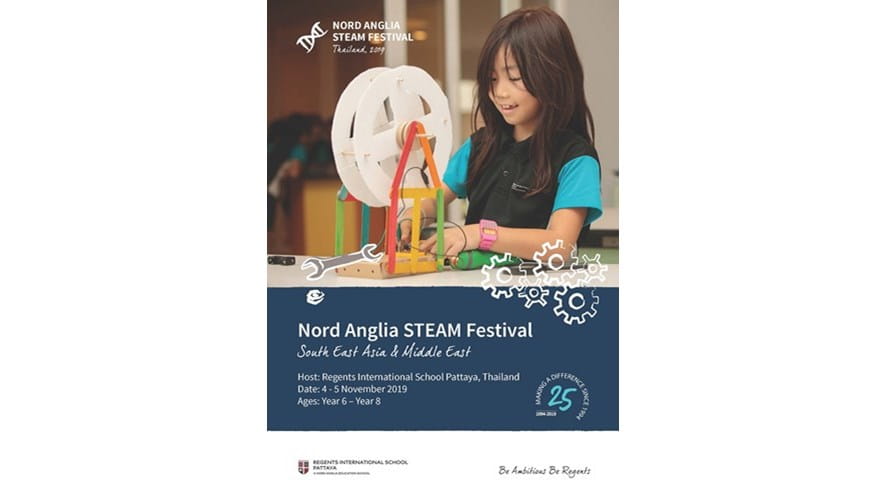 2019 STEAM Festival Thailand poster