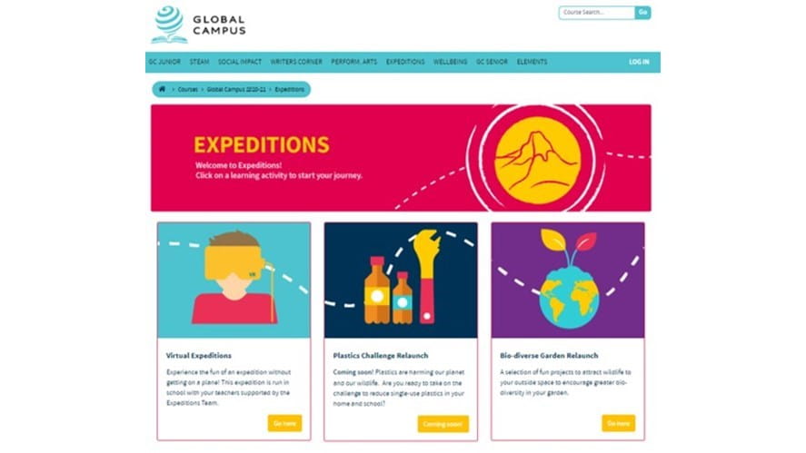 new gc web expeditions