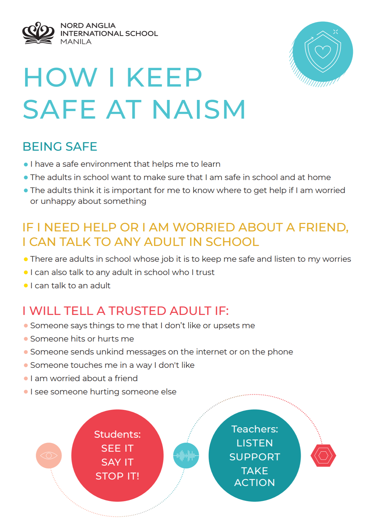 Safeguarding at NAISM Our Commitment to Your Childs Safety - Safeguarding at NAISM Our Commitment to Your Childs Safety