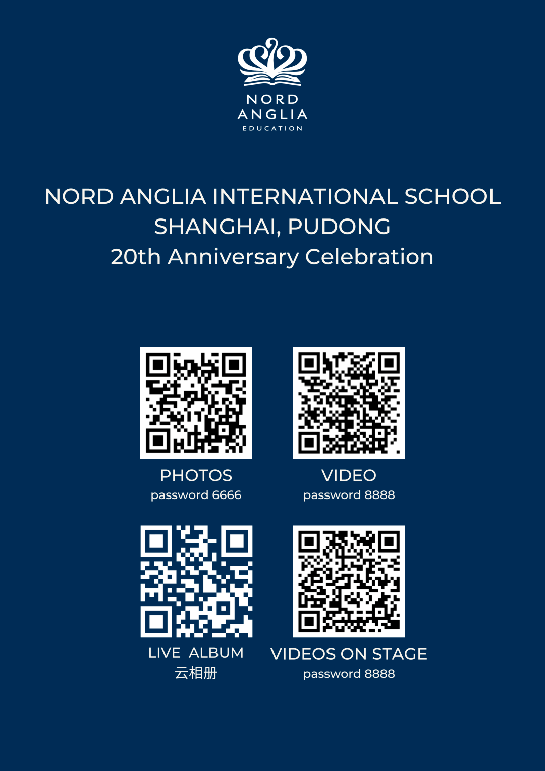 Celebrating 20 years at NAIS Pudong - celebrating 20 fair