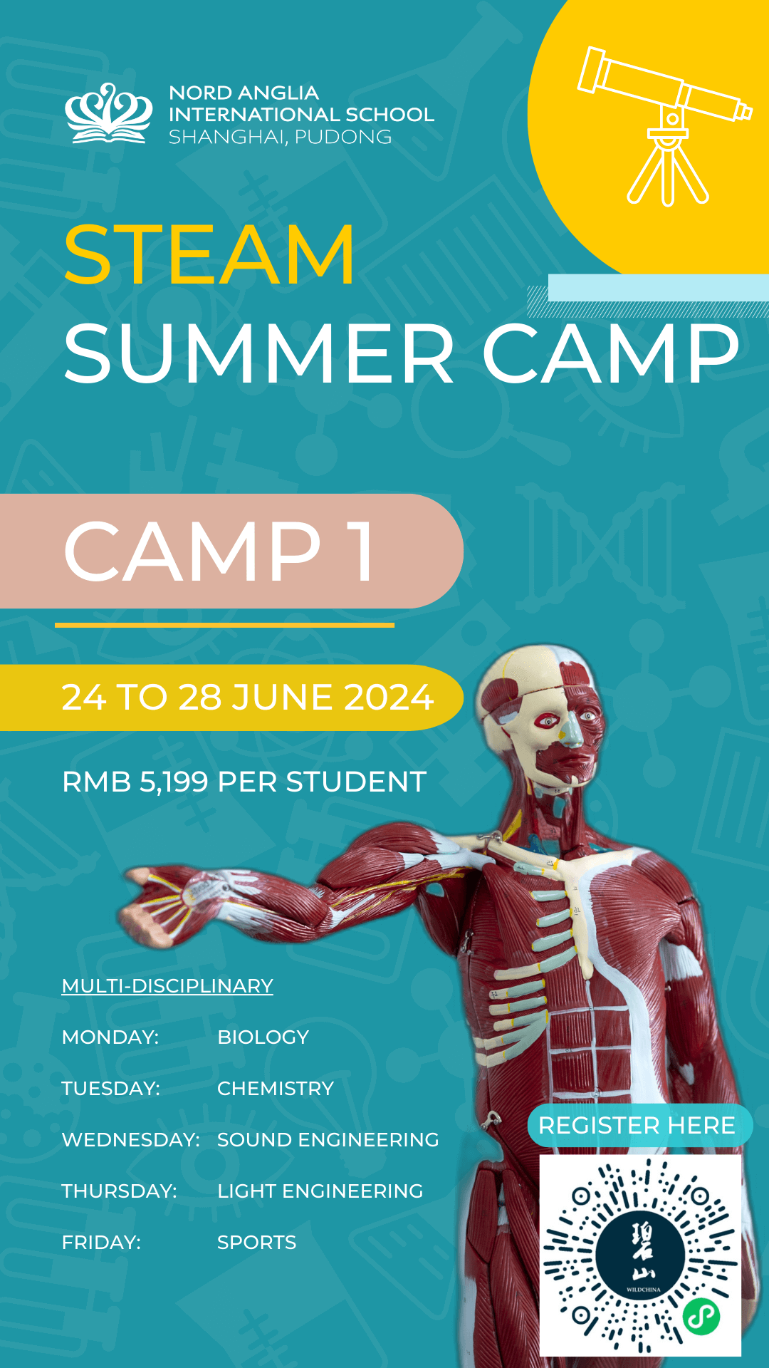 NAIS Pudong Summer Camps 2024 - Carousel For News Detail