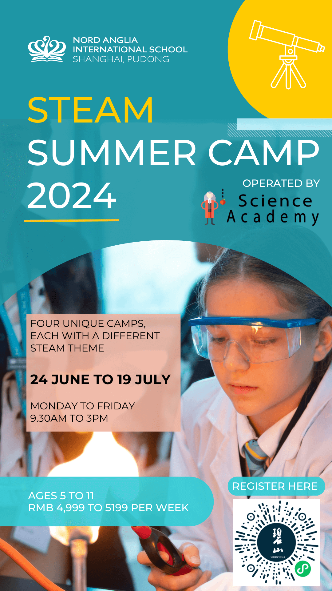 NAIS Pudong Summer Camps 2024 - Carousel For News Detail