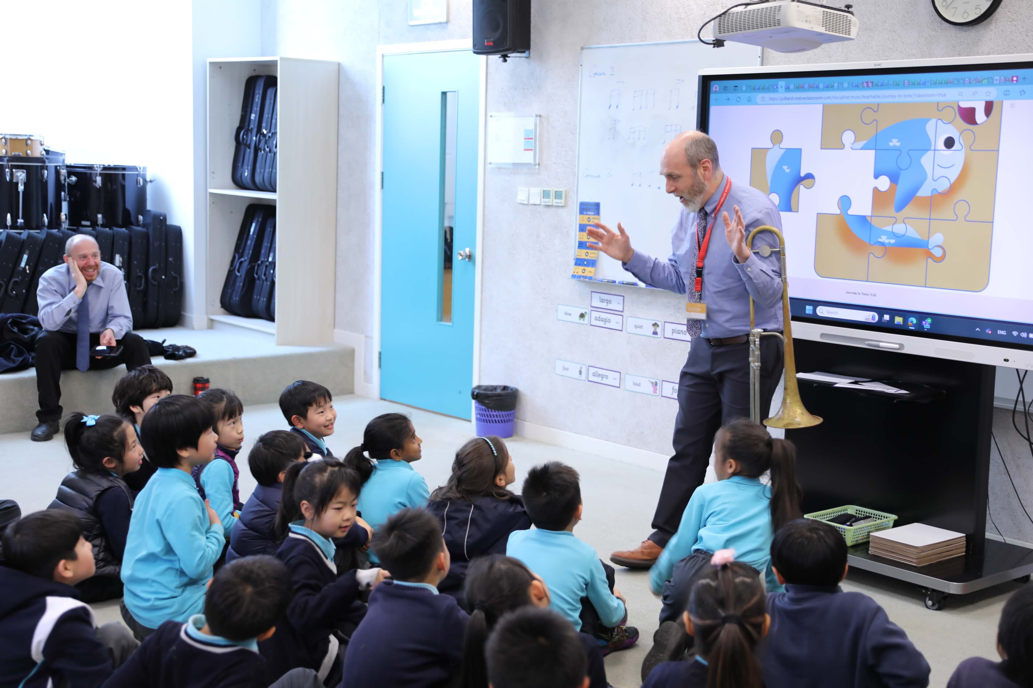 Juilliard Music Specialist Visits NAIS Pudong - Juilliard Music Specialist Visits NAIS Pudong