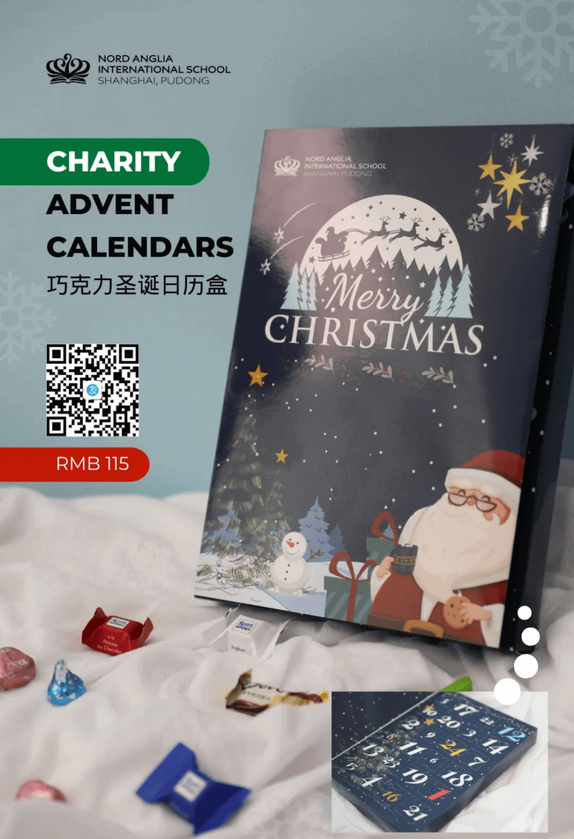 NAIS Pudong Charity Advent Calendar - NAIS Pudong Charity Advent Calendar