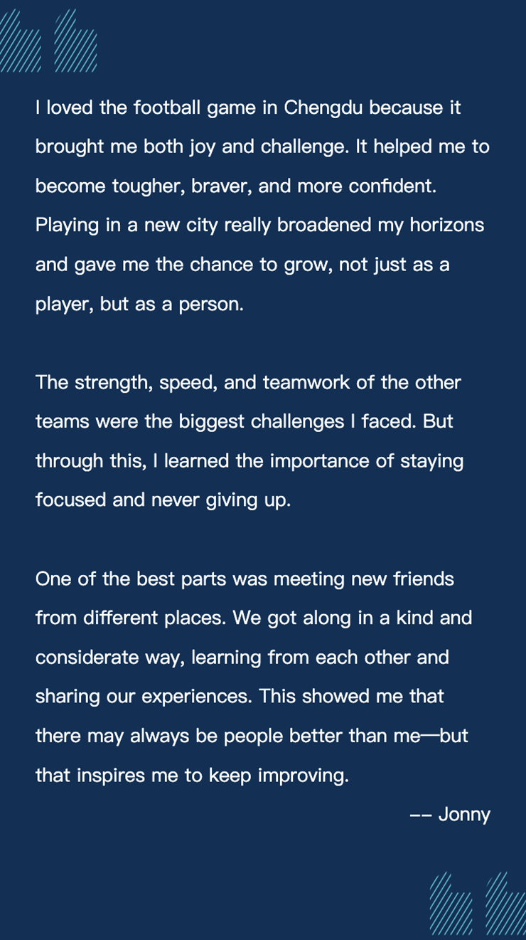 NAIS U11 Tigers Shine in Chengdu - NAIS U11 Tigers Shine in Chengdu