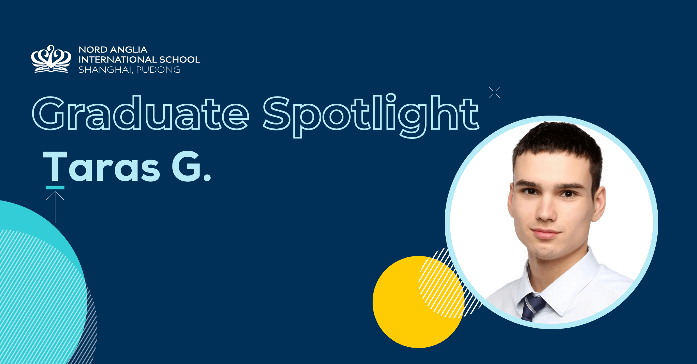 Taras' Future Looks Bright | Graduate Spotlight - Graduate Spotlight 1-Taras Future Diplomat